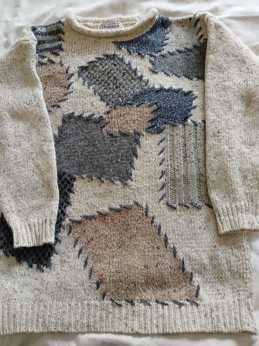 Sweter wełniany jak nowy Unicorn. Rozmiar 42