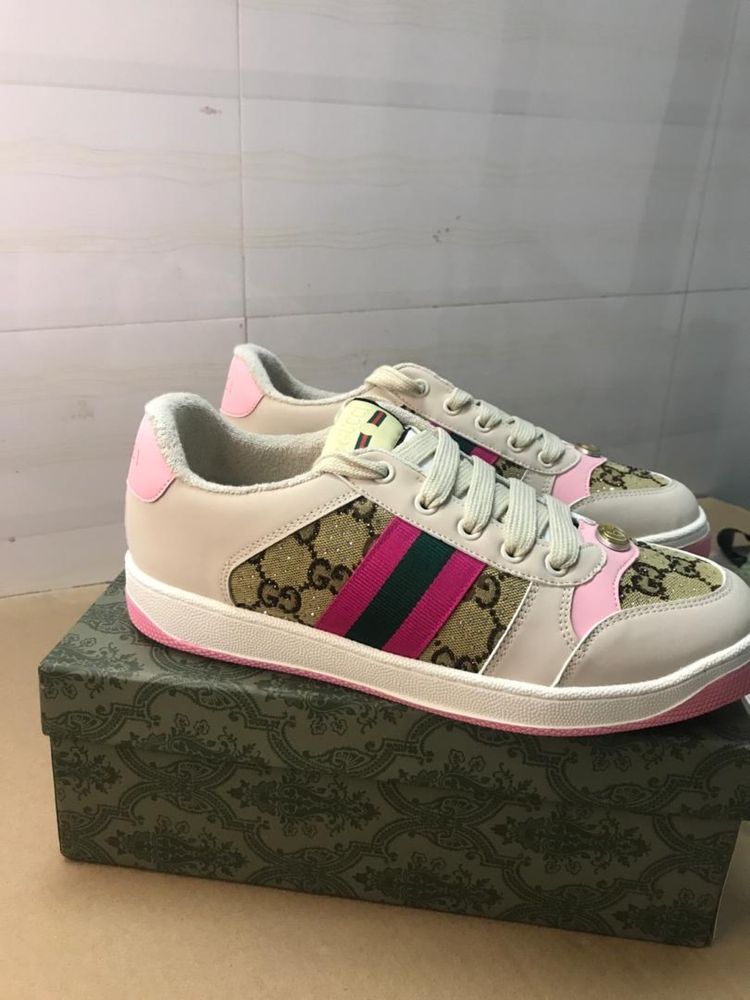 Gucci sreener sneakers buty 41 komplet