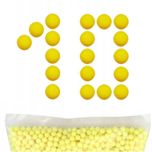Amunicja Naboje Kulki Plastikowe 6Mm 100 Sztuk Do Asg Pistoletu