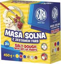 Masa Solna 450g + Farby Astra, Astra Papiernicze