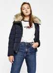 Куртка коротка утеплена bershka