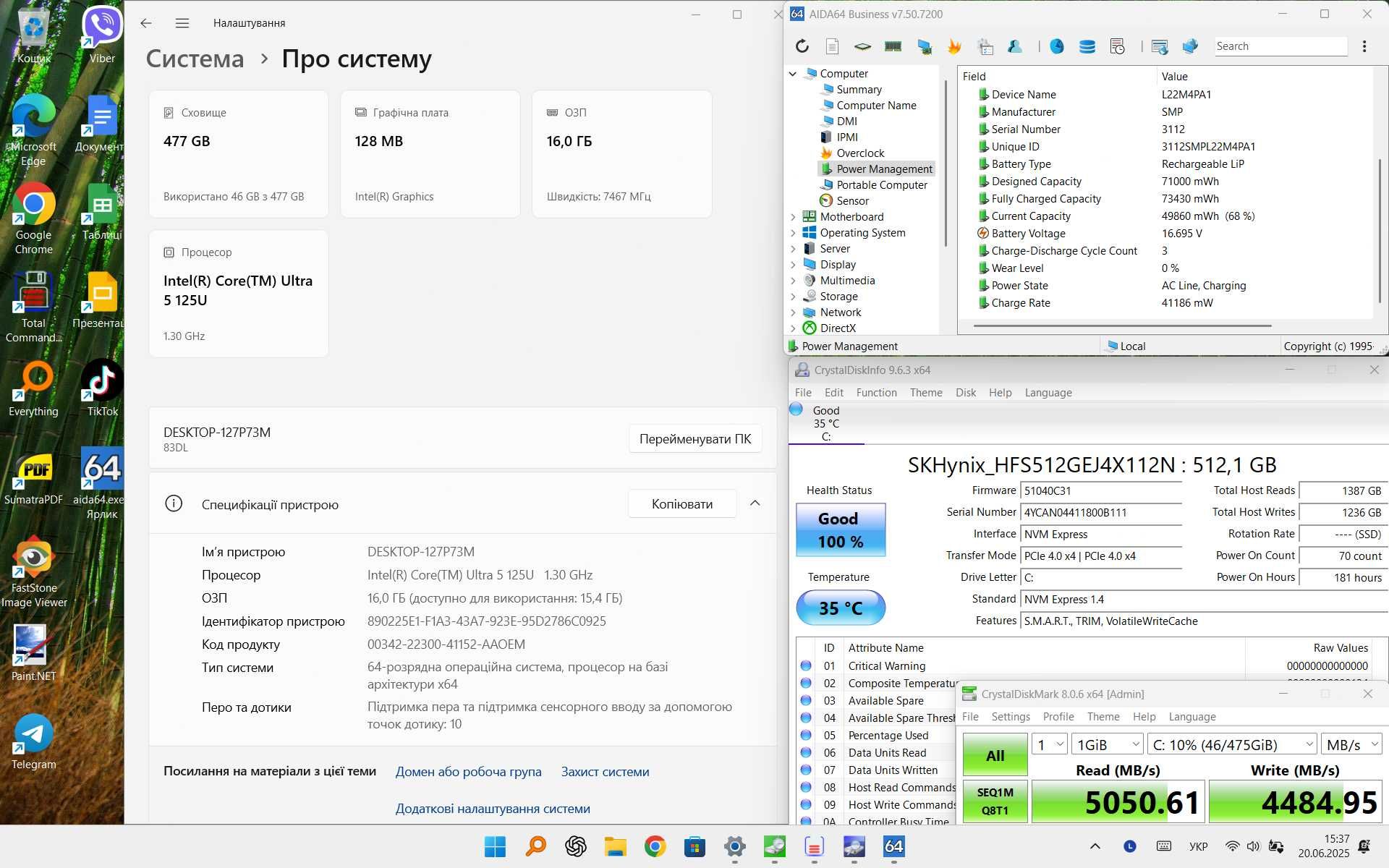 NEW 2024 Yoga 16 2в1 360 i5 125U 12ядр 16 DDR5-7467 512 AI Bat 12ч Гар