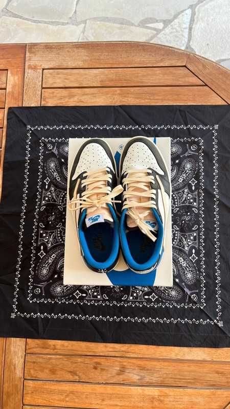 Jordan 1 Retro Low OG SP Fragment x Travis Scott R.43