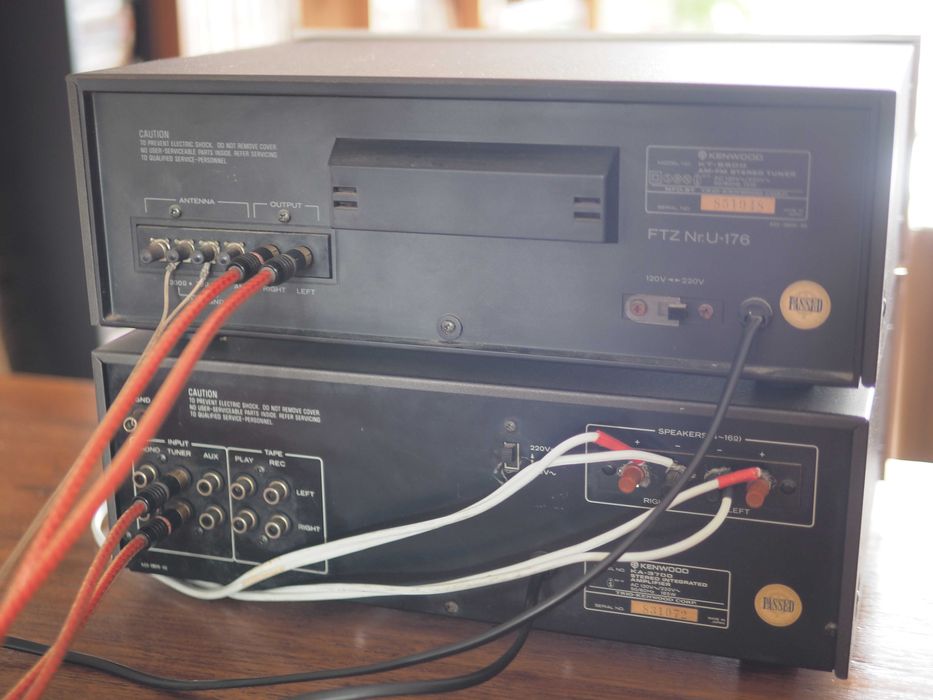 Amplificador  Kenwood KA-3700 + Tuner
