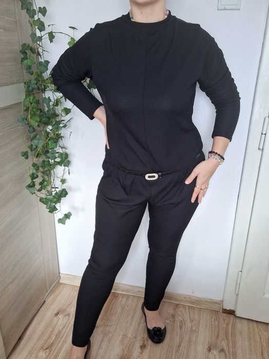 Kombinezon długi prążek XXL