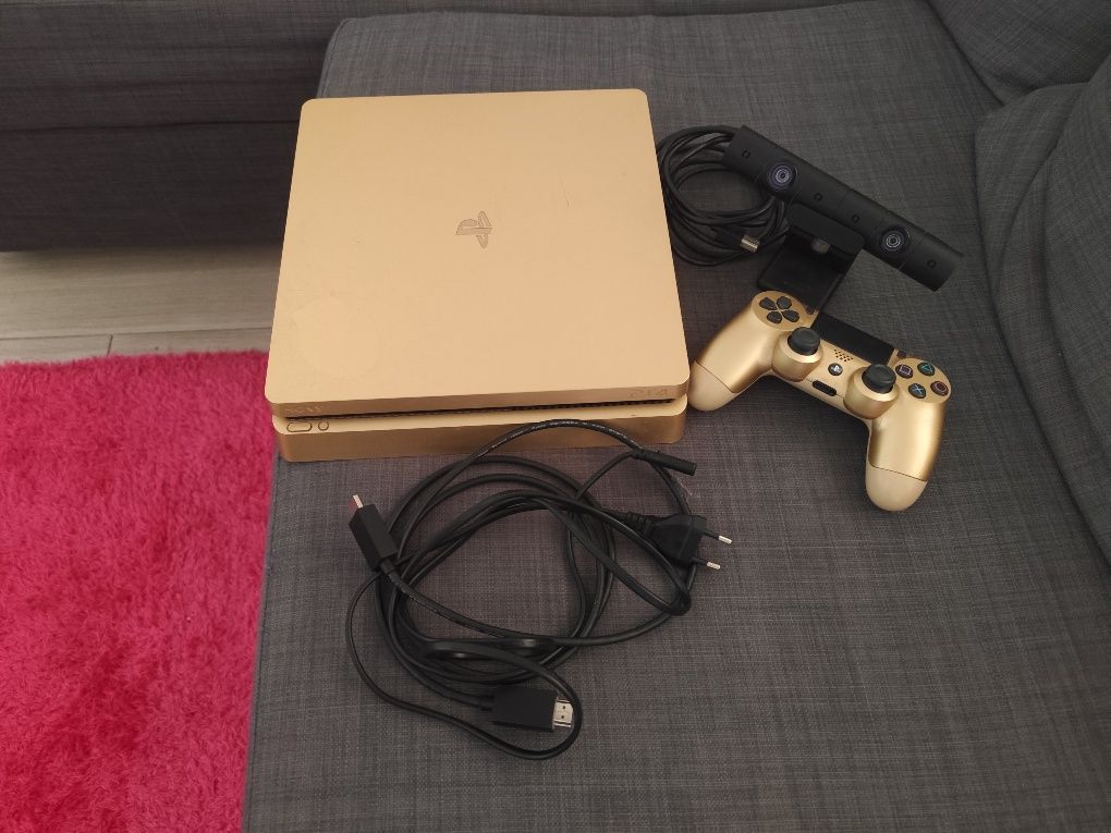 Ps4 Dourada Negociável