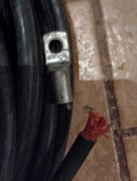 Przewód ,linka ,przekrój 35 mm.