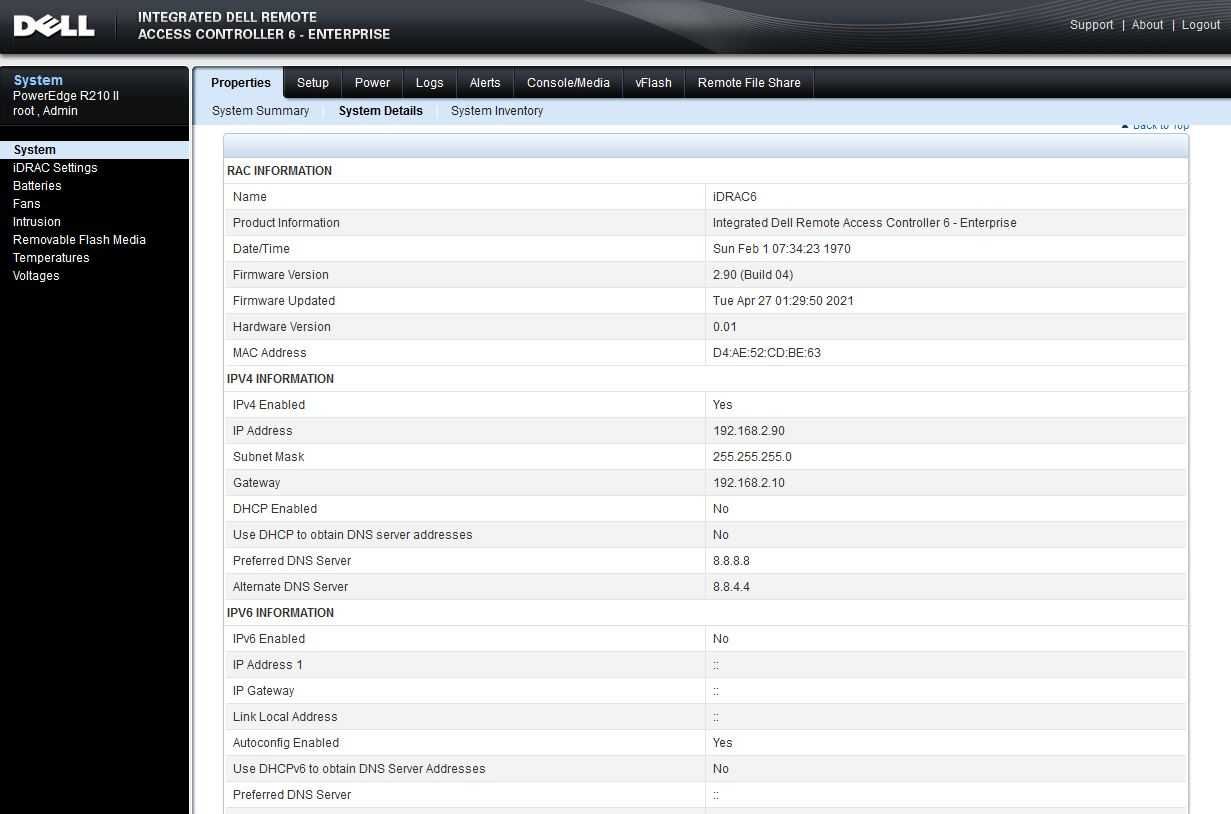 Dell PowerEdge R210ii - E3-1220 v2 - funciona a 100%