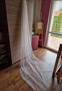 Długi biały welon ślubny 3 metrowy ivory
wedding veil