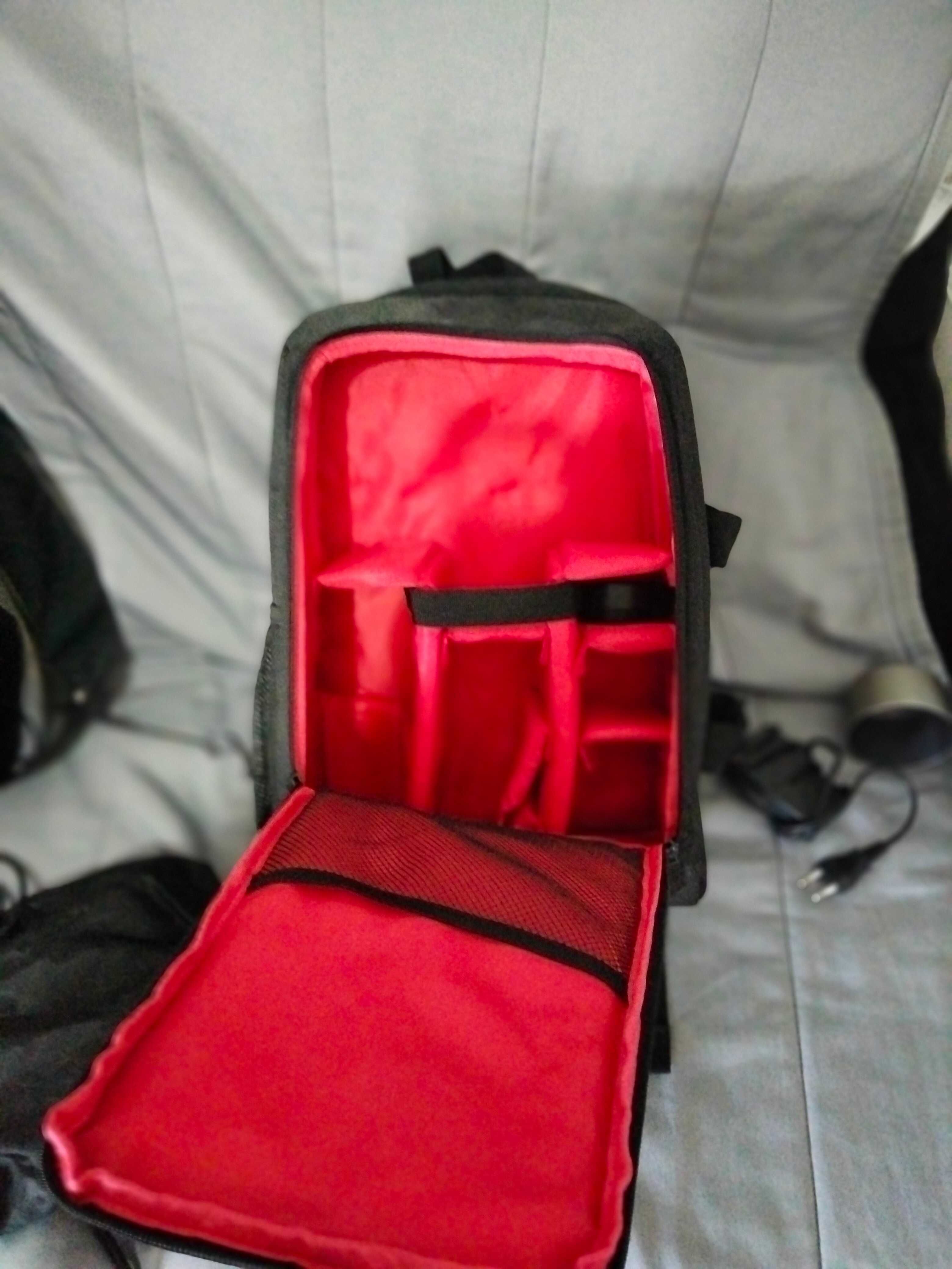 Mochila de equipamento fotográfico