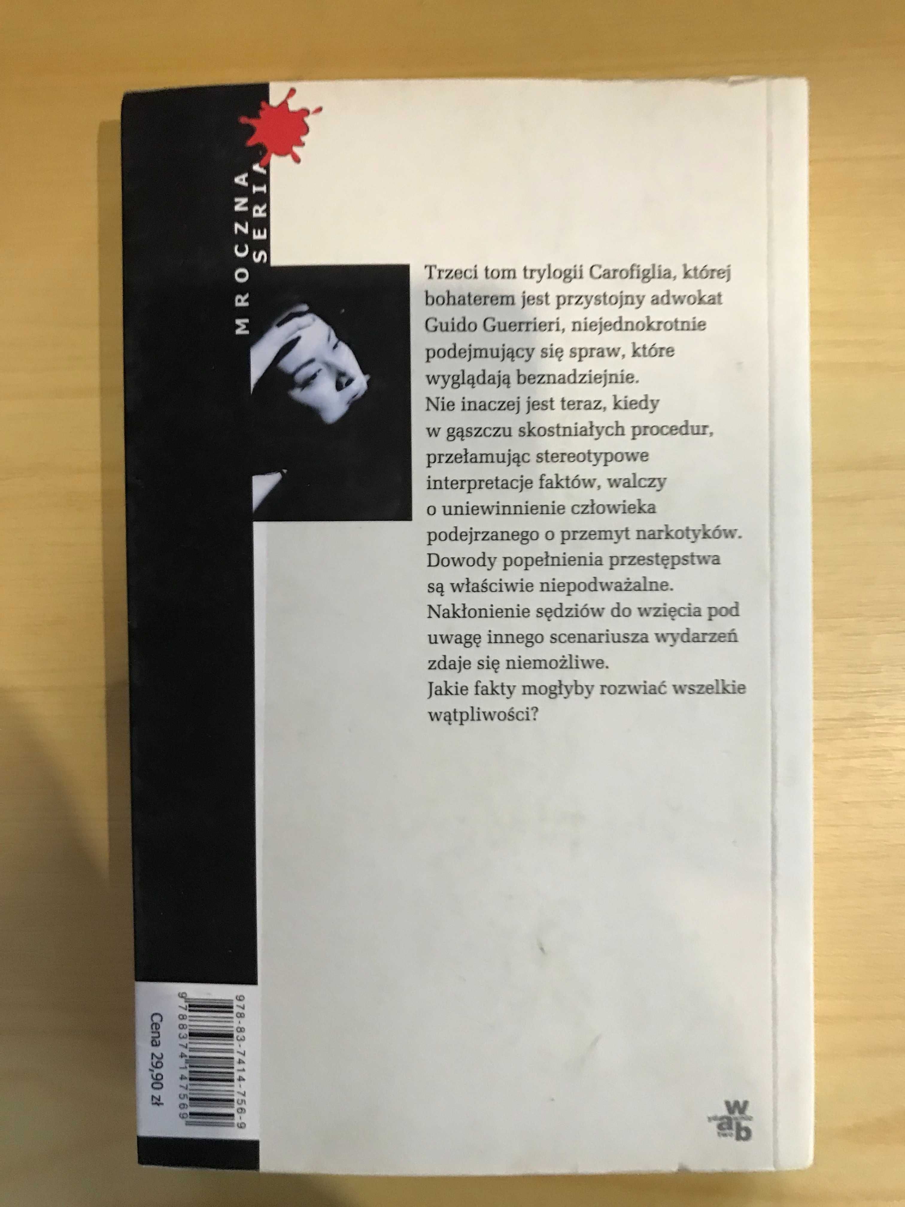Ponad wszelką wątpliwość Gianrico Carofiglio