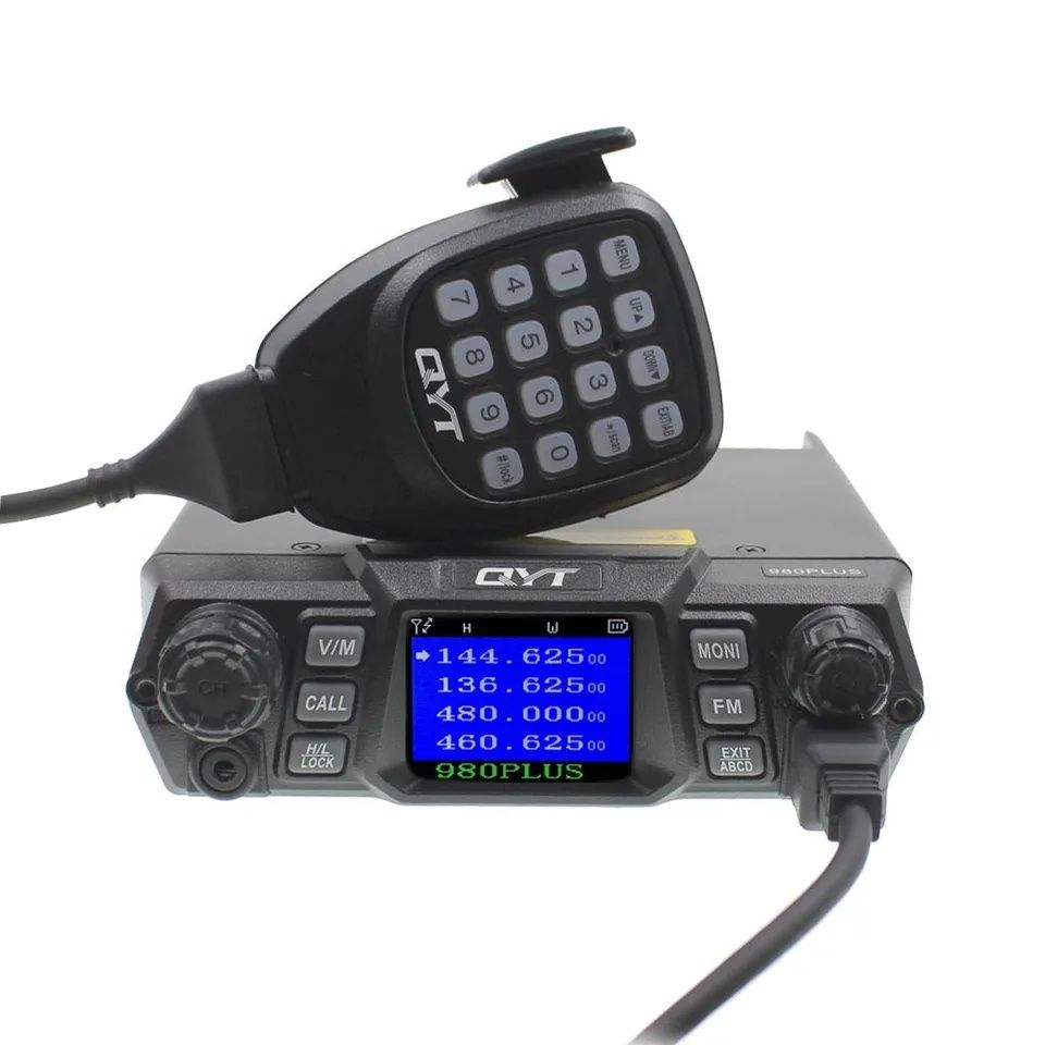 Rádio VHF QYT 980PLUS dual band 75w