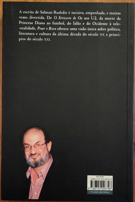 Livro - Pisar o Risco - Salman Rushdie
