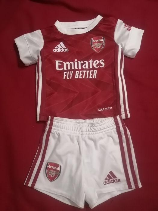 Футбольная форма костюм Adidas Arsenal на мальчика 3-6 мес, р. 68 см.