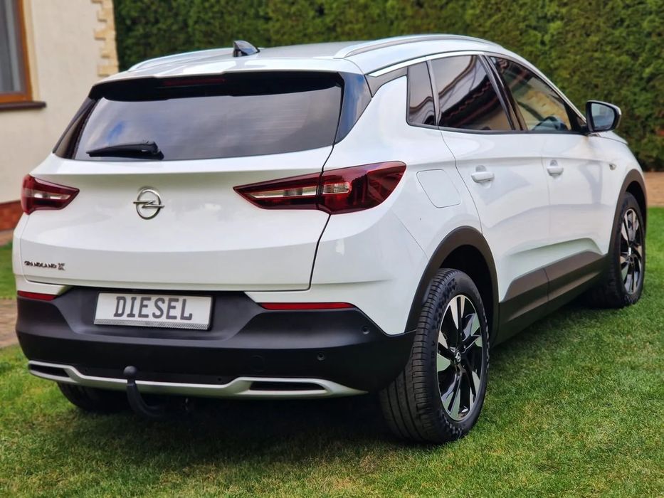Opel Grandland X 2.0 177KM Automat Kamery Navi Ledy Skóry Gwarancja Opłacony Płock