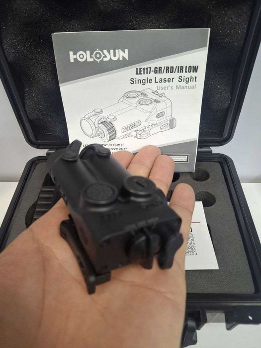 Тактический блок Holosun LE 117-RD LOW з ЛЦУ лазерним цілевказівником