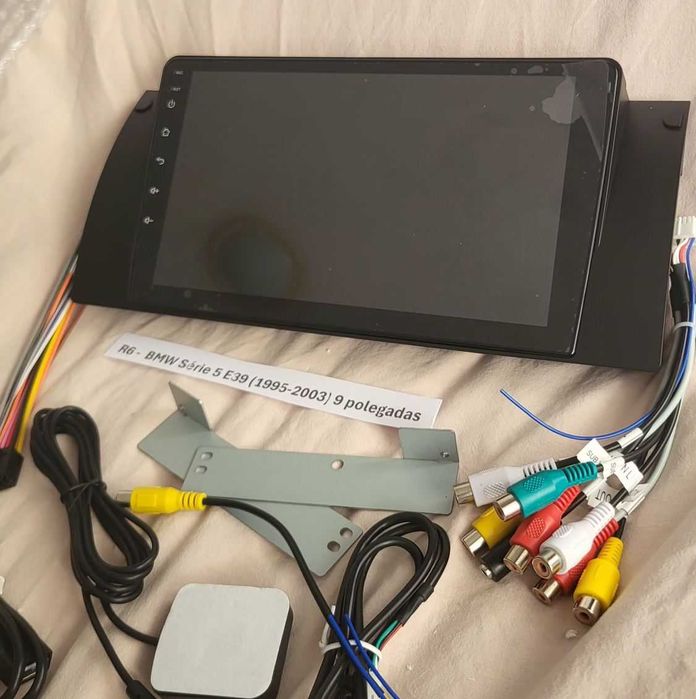 R6 - Auto Rádios BMW Série 5 E39  9 polegadas 95-03 sistema android