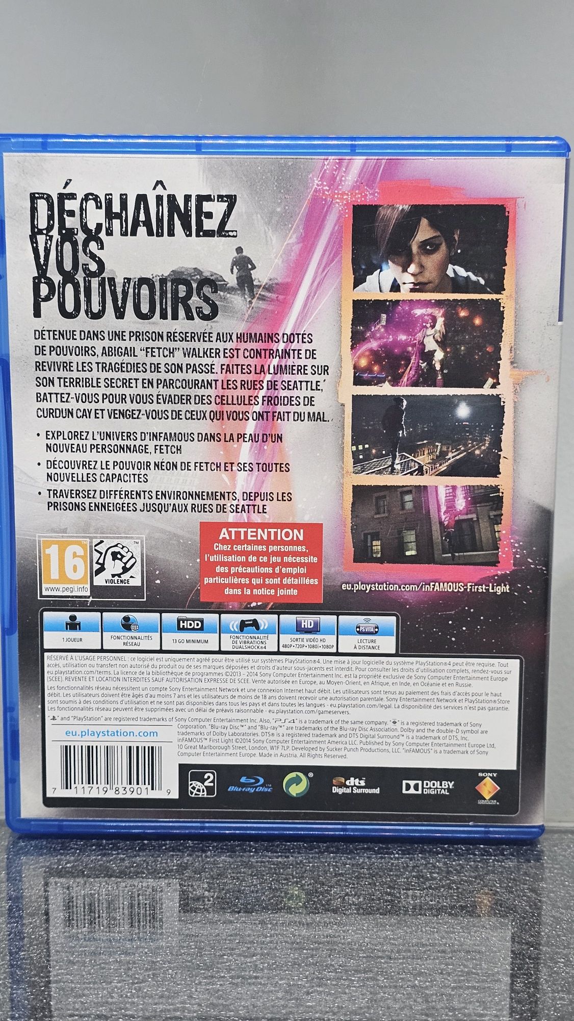 Infamous First Light PS4 Playstation 4