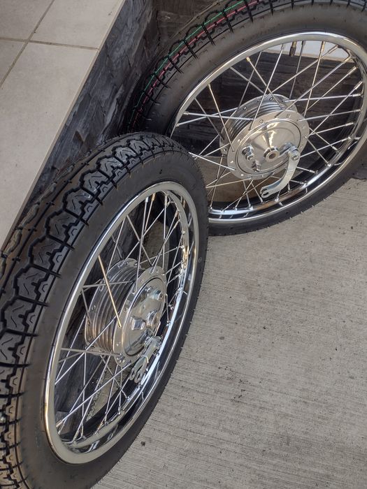 Koła WSK kpl. Lagi zawieszenie felgi piasty lampy golenie bęben B1,zet