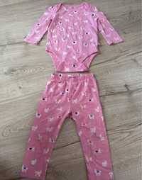 Komplet gap baby 86 lamy body legginsy