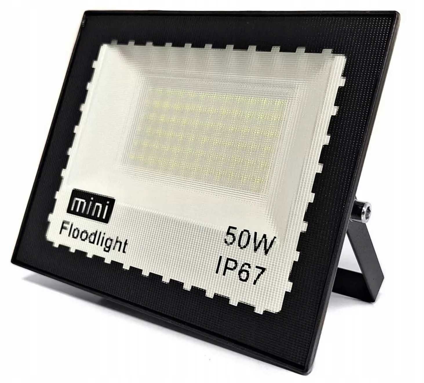 Halogen naświetlacz 50W LED IP67 lampa CERTYFIKAT PREMIUM New
