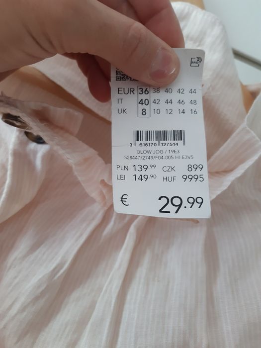 Piekne beżowo białe spodnie len plus bawełna