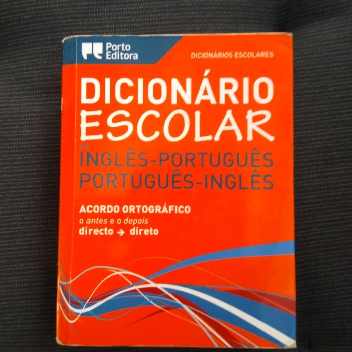 Dicionário Escolar de Português-Inglês-Português – Porto Editora