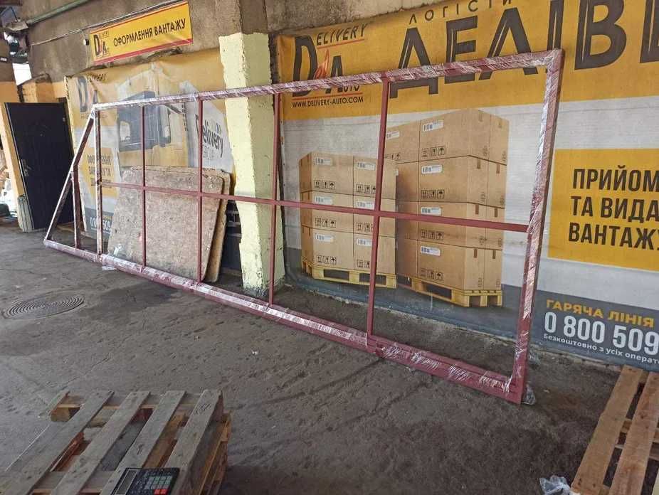 Откатные ворота, Каркас ворот, Відкатні автоматичні ворота, Фурнітура