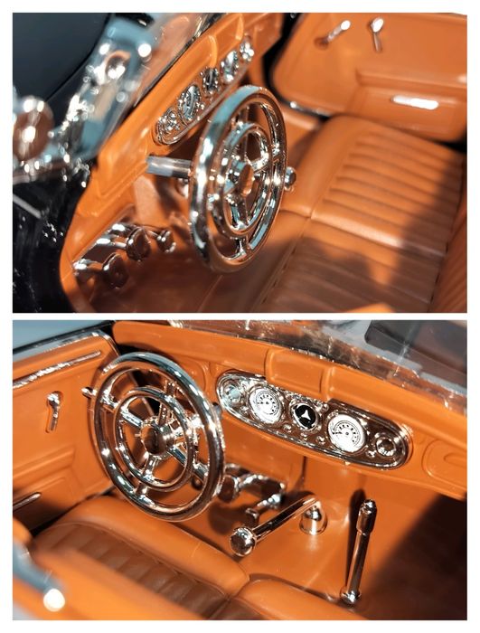 Mercedes-Benz 500K кабриолет модель 1:18 фирма OK Металл звук свет