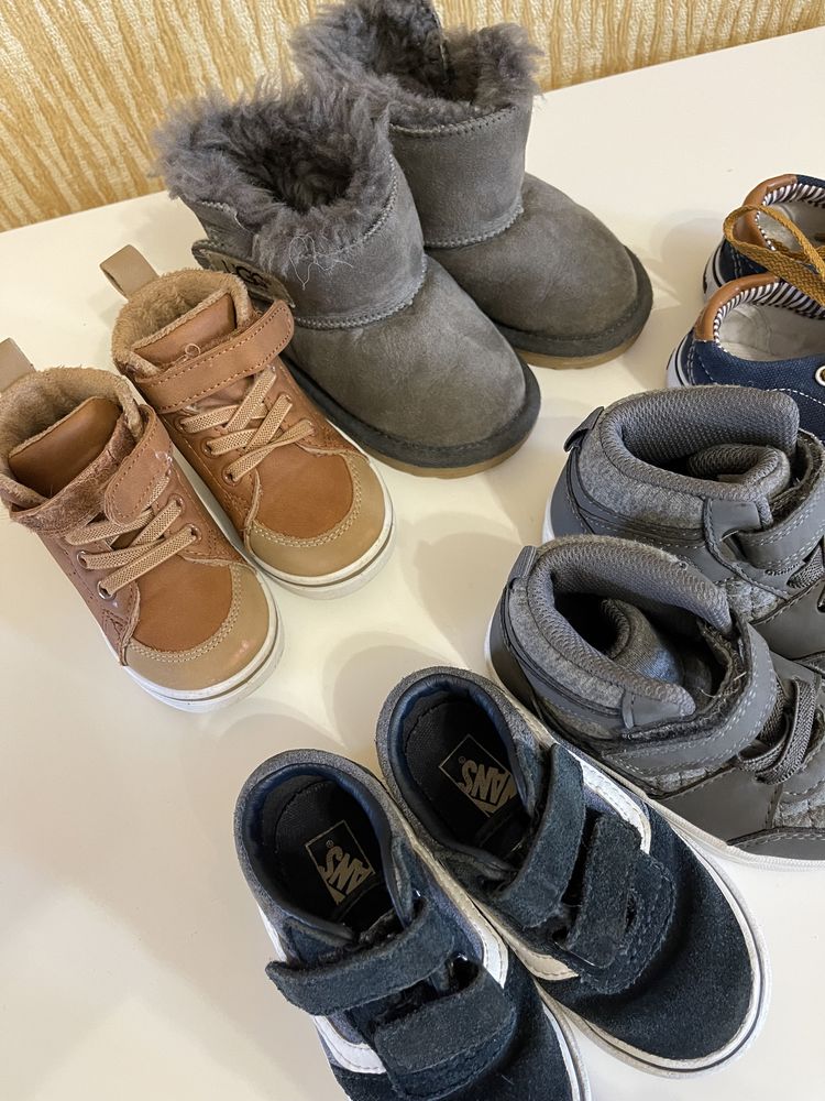 Детская обувь 12 см демисезонная  ботинки кеды UGG оригинал