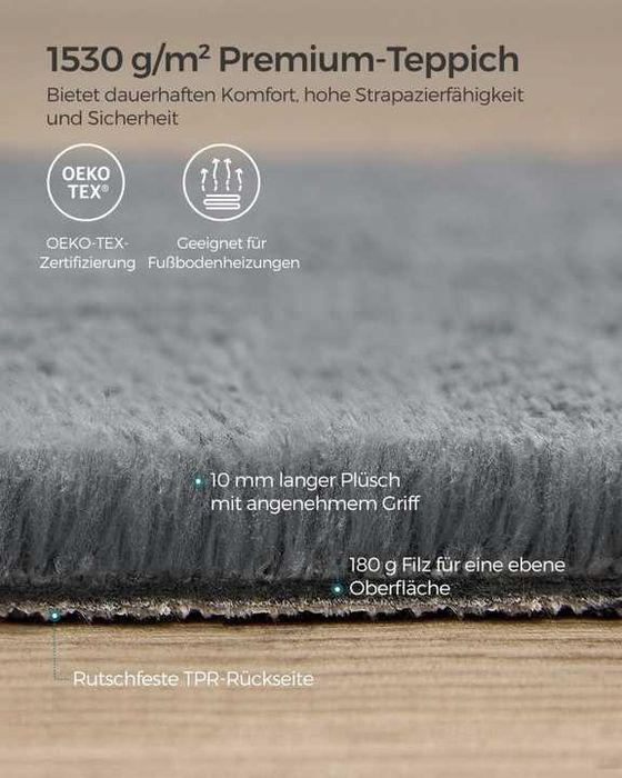 Nowy dywan / chodnik / mata / 160x230cm / SONGMICS !A543!