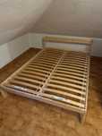 Estrutura de cama de casal e estrado ikea