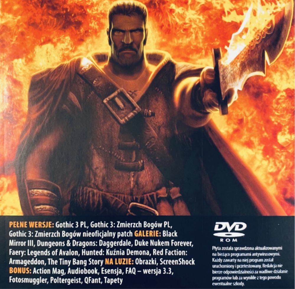 Gry PC CD-Action DVD 193: Gothic 3: złota edycja