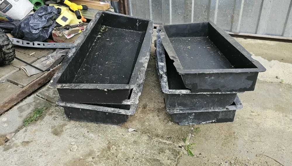 formy 6 szt do produkcji krawężnikow