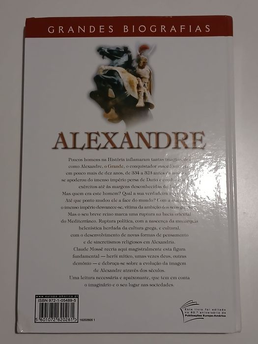Livro "Alexandre" de Claude Mossé