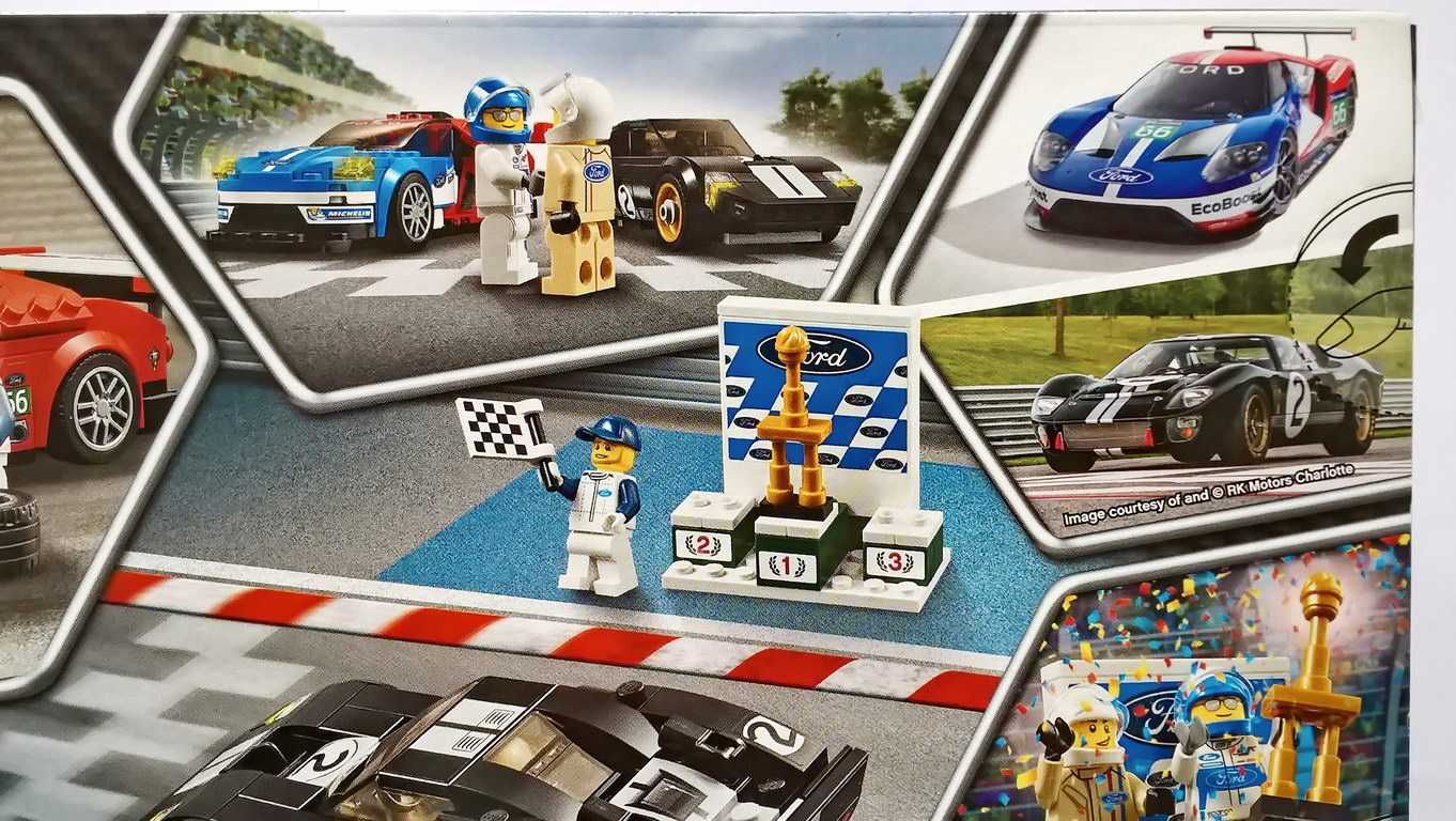 LEGO 75881 Speed Champions 2016 Ford GT & 1966 Ford GT40 selado