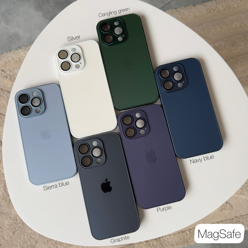 Чохол на iPhone MAGSAFE AG-GLASS CASE matte