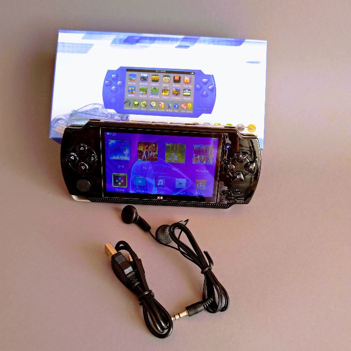 Портативная приставка PSP X6 ПСП 4.3" 8 ГБ Отличное развлечение