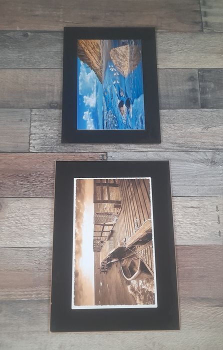 Obrazy z motywem nadmorskim – komplet 2 sztuki