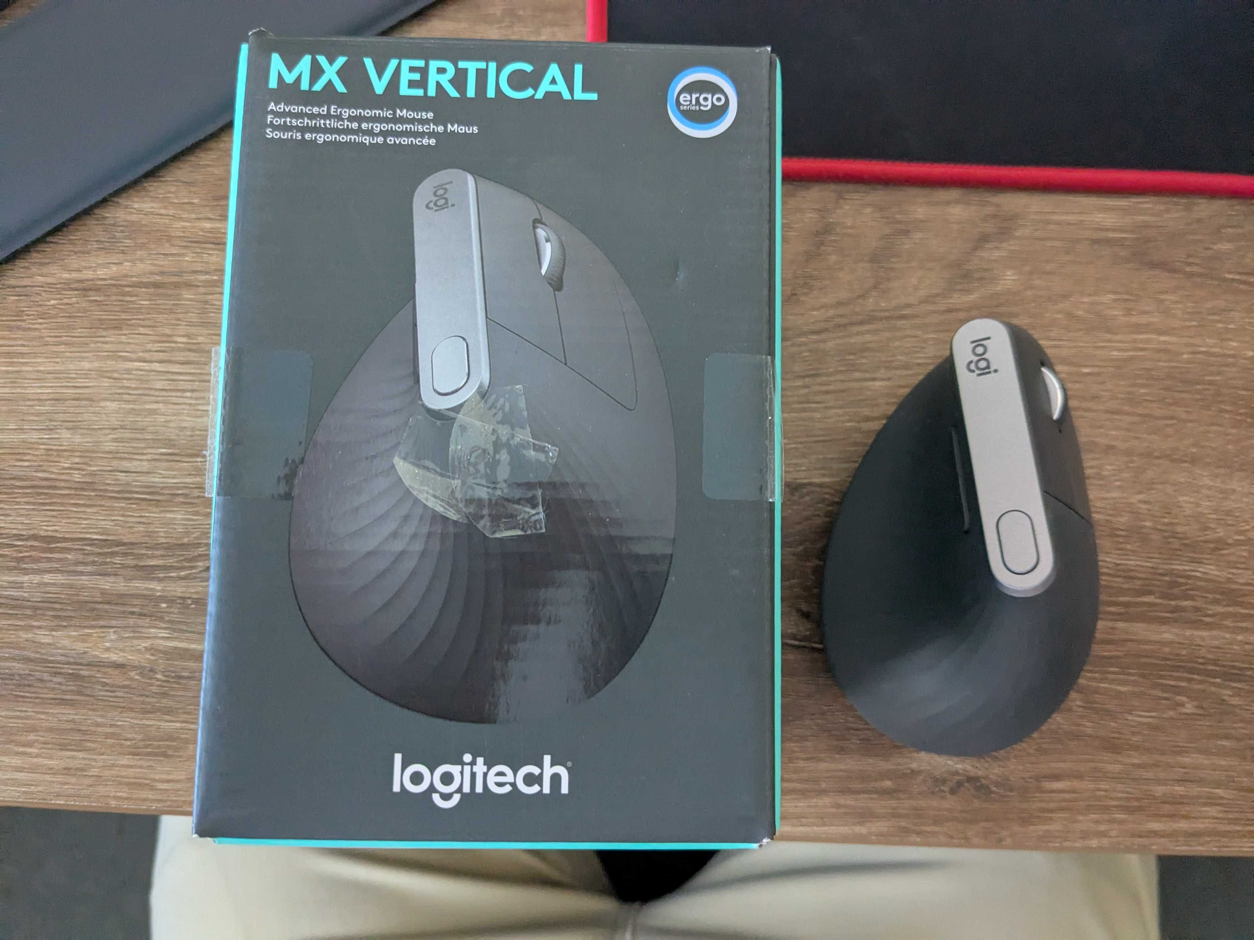 Logitech MX Vertical Ergonomic. Stan idealny.