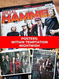 Metal Hammer 2011 - AC/DC, Plakaty: Within Temptation i Nightwish