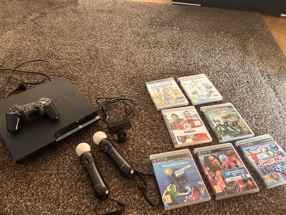 Playstation 3 + jogos