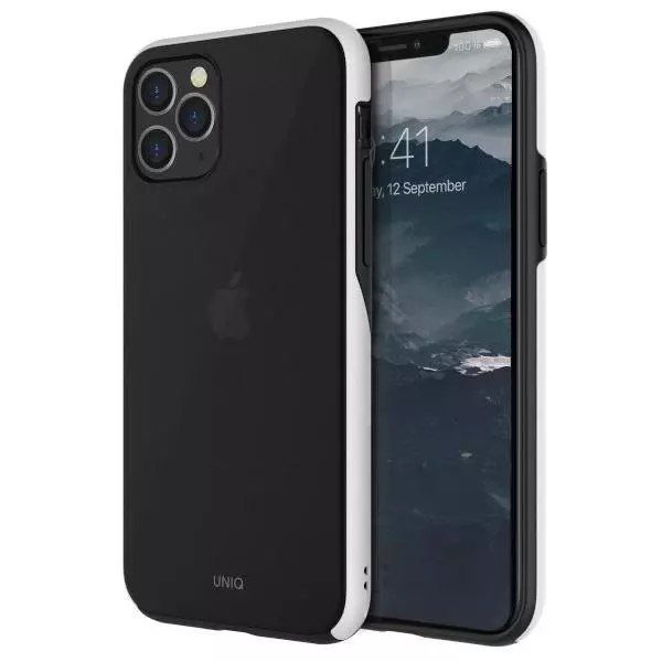 uniq vesto hue iphone 11 pro max blanc / blanc