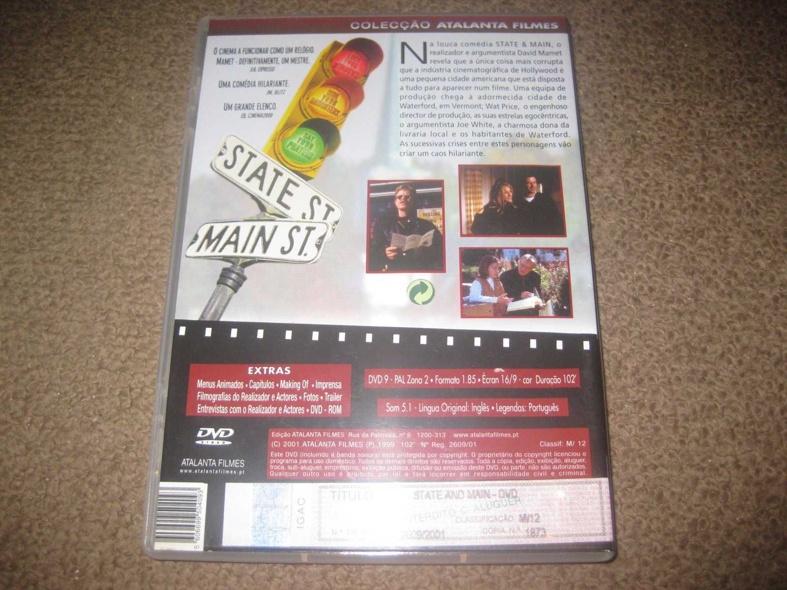 DVD "State and Main" com Sarah Jessica Parker