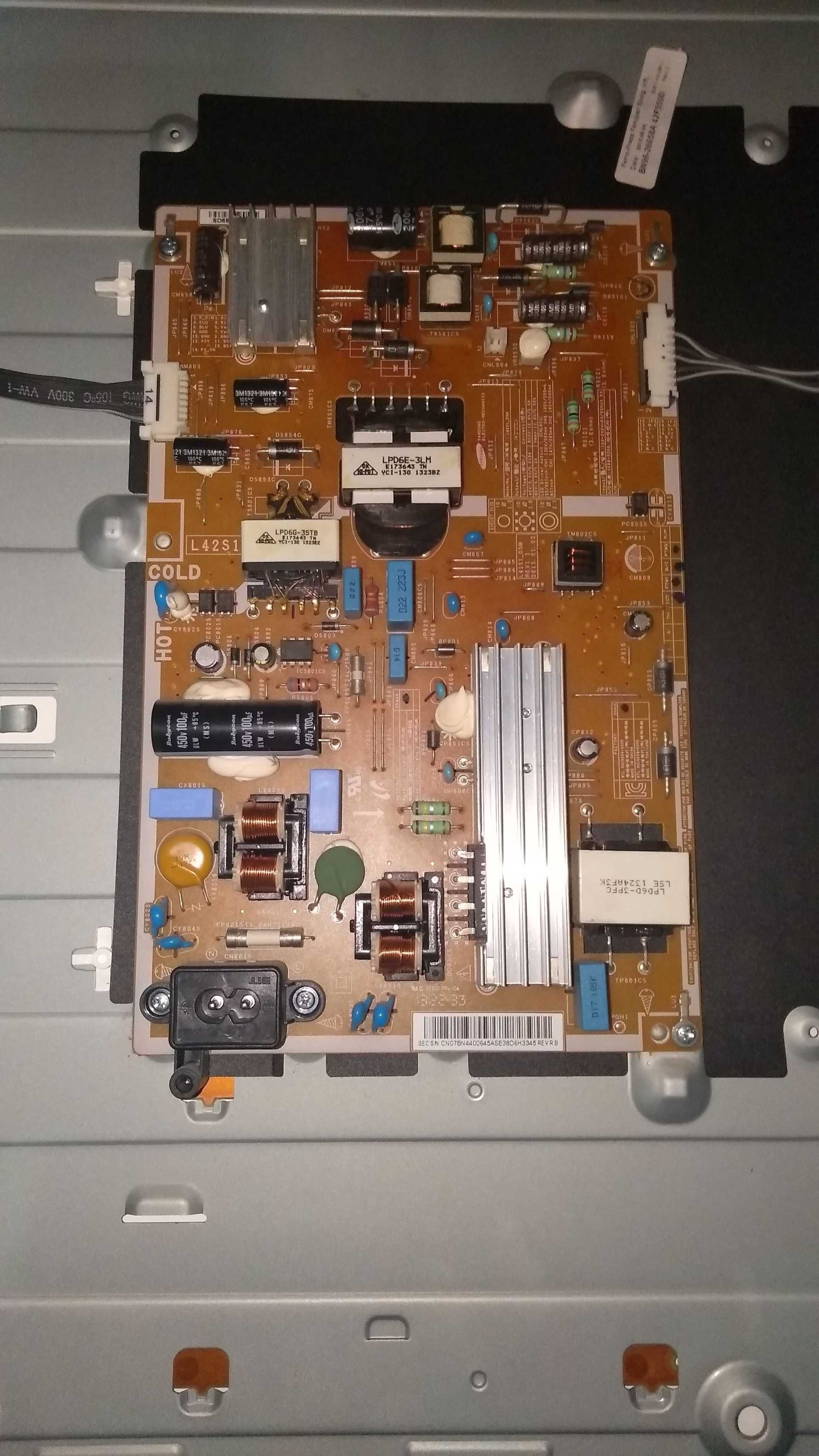 Плата BN41-01958A для ремонта Samsung UE42F6400