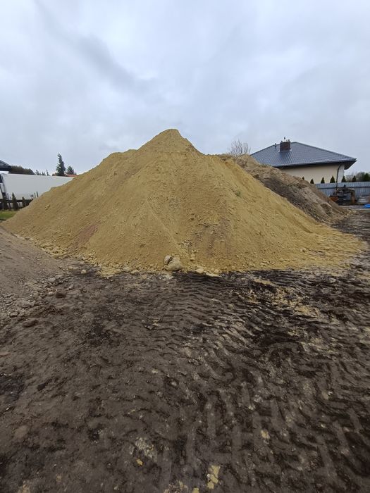 Piasek, beton kruszony czysty, gruz, wywozy, ziemia piasek 0-2