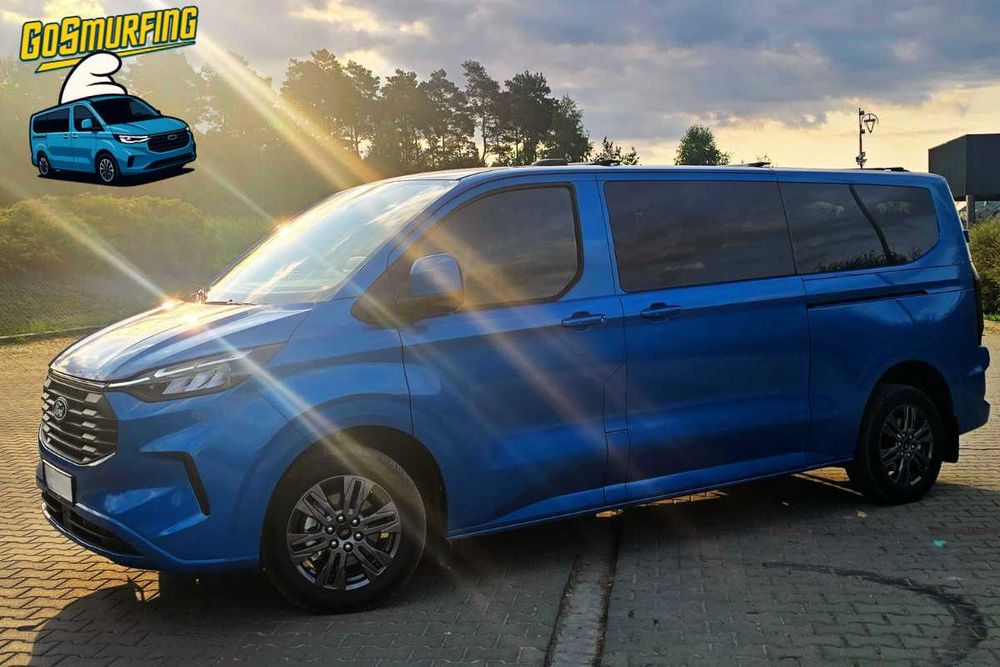 Wynajem - Transit Custom 2025 - 9 osób, Hak, Relingi, 4x4, Automat FV