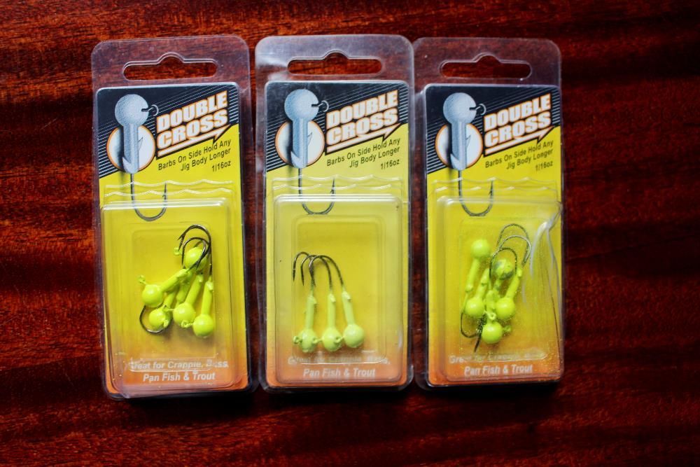 Джиг-головки с зазубринами фирмы Double cross