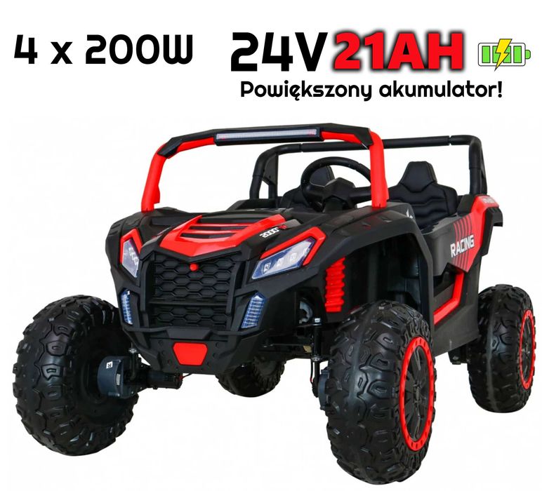 Autko BUGGY RACING a032 4x4 powiększony akumulator