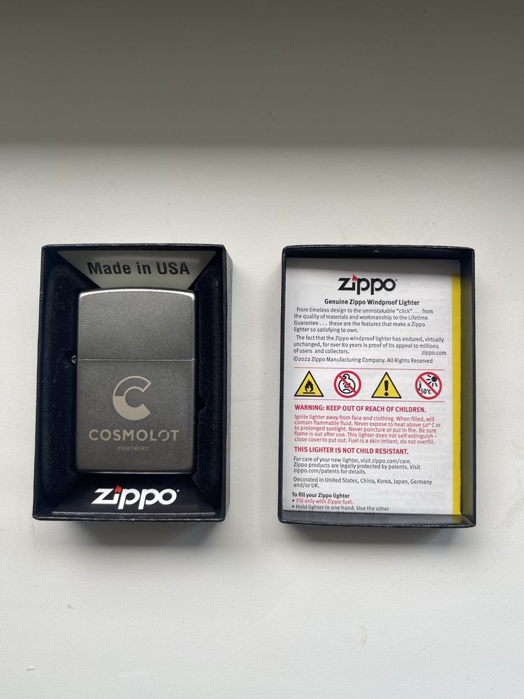 Запальничка ZIPPO 205 REG SATIN